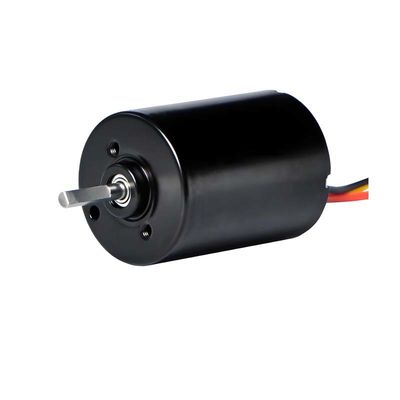 組み込みドライバ付き 28mm PMDCブラシレスモーター 5.1W 12V 24V パワーの高いBLDCモーター ポンプ電気窓カーテン