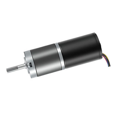 36mm ブラシレスギアモーター 12V DCギアモーター エンコーダー 6000mNm 1.6 RPM から 1958RPM 調整可能