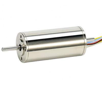 28mmブラシレススロットレスモーター 202W 27605RPM 70mN.m 24V 48V