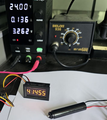 14mm ブラシレス電気モーター 24V 40000rpm 高出力 BLDC モーター コギングフリー