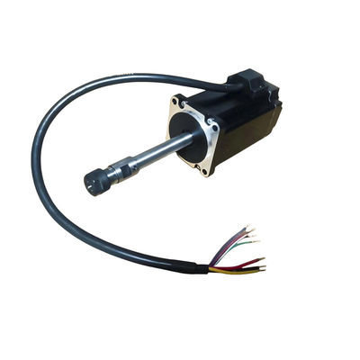 60mm カスタムブラシレスモーター 250W NEMA 24 BLDC モーター 48V 11000rpm 0.22N.m CNC マシン 彫刻 機械
