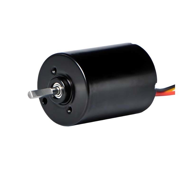 組み込みドライバ付き 28mm PMDCブラシレスモーター 5.1W 12V 24V パワーの高いBLDCモーター ポンプ電気窓カーテン