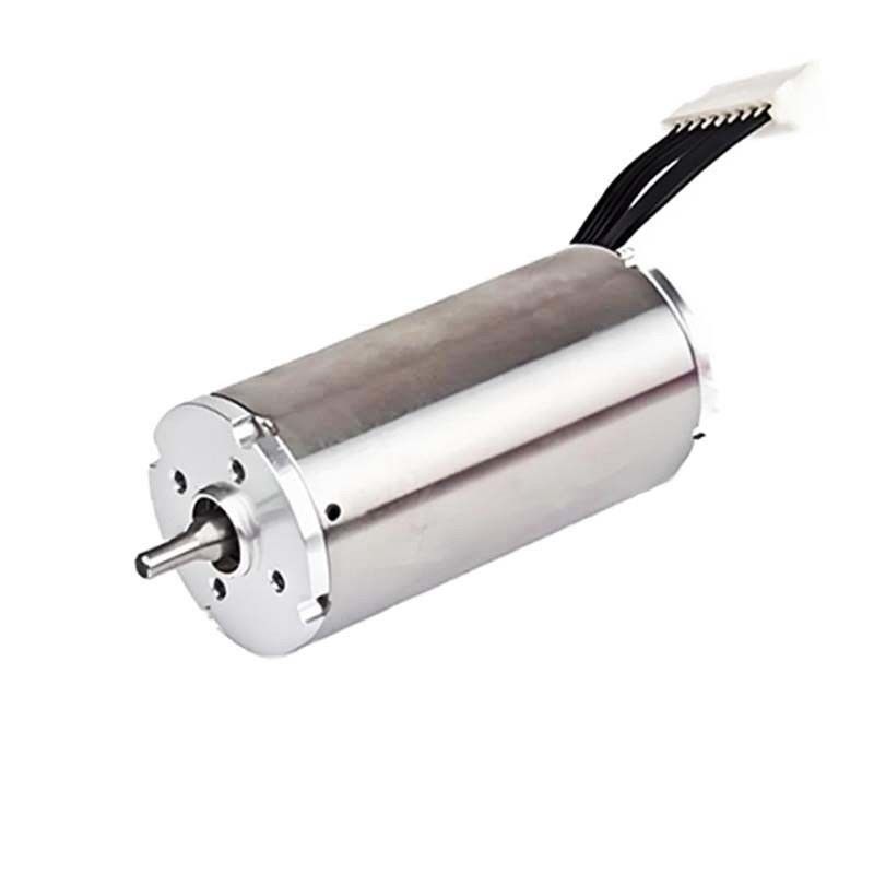 最低保守 スロットレスブラシレスモーター 28mm コアレスブラシレスモーター 48v 46W 13786rpm